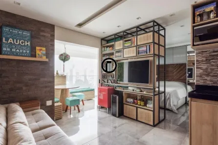 Apartamento com 1 Quarto à venda, 42m² no Cidade Monções, São Paulo