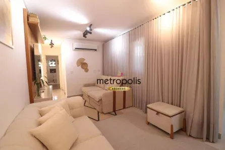 Apartamento com 2 Quartos à venda, 61m² no Jardim, Santo André
