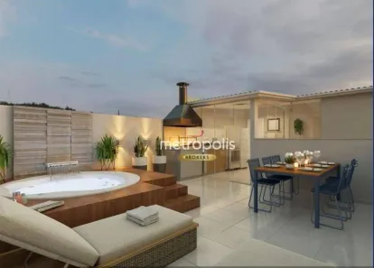 Cobertura com 2 Quartos à venda, 89m² no Campestre, Santo André
