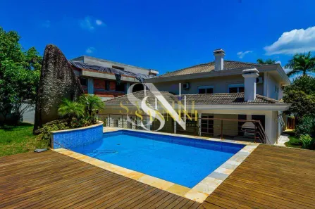 Casa de Condomínio com 4 Quartos à venda, 550m² no Tamboré, Santana de Parnaíba