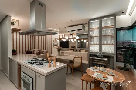 Apartamento com 3 Quartos à venda, 77m² no Vila Rosa, Goiânia