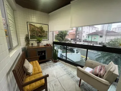 Apartamento com 3 Quartos à venda, 147m² no Gonzaga, Santos