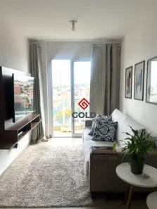 Apartamento com 2 Quartos para alugar, 54m² no Parque das Nações, Santo André