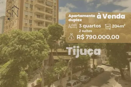 Apartamento com 3 Quartos à venda, 204m² no Tijuca, Rio de Janeiro