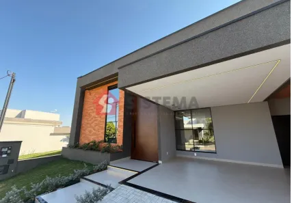 Casa com 3 Quartos à venda, 167m² no Porto Bello Residence, Presidente Prudente