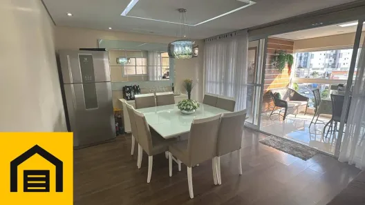 Apartamento com 3 Quartos à venda, 124m² no Vila Bocaina, Mauá