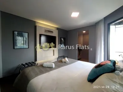 Flat com 1 Quarto para alugar, 40m² no Cerqueira César, São Paulo
