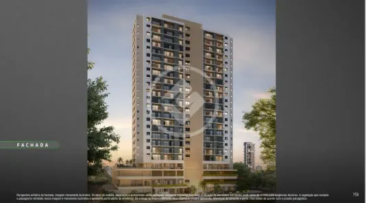 Apartamento com 1 Quarto à venda, 48m² no Setor Pedro Ludovico, Goiânia