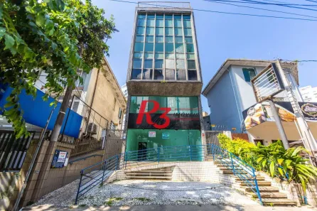 Prédio Comercial para alugar, 340m² no Gonzaga, Santos