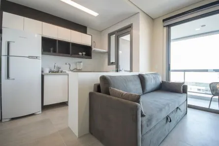 Apartamento com 1 Quarto à venda, 53m² no Santo Amaro, São Paulo