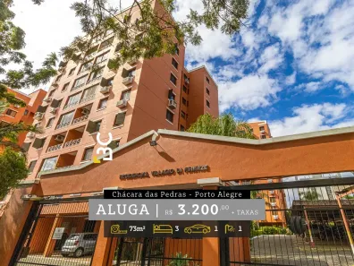 Apartamento com 3 Quartos para alugar, 73m² no Chácara das Pedras, Porto Alegre