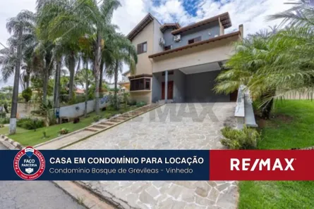 Casa de Condomínio com 4 Quartos para alugar, 400m² no Bosque, Vinhedo