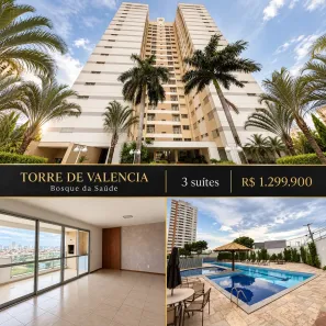 Apartamento com 3 Quartos à venda, 156m² no Jardim Aclimação, Cuiabá