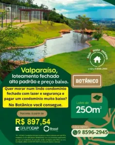 Casa de Condomínio com 2 Quartos à venda, 250m² no Rio das Pedras, Valparaíso de Goiás