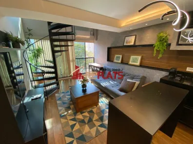 Flat com 1 Quarto para alugar, 55m² no Bela Vista, São Paulo
