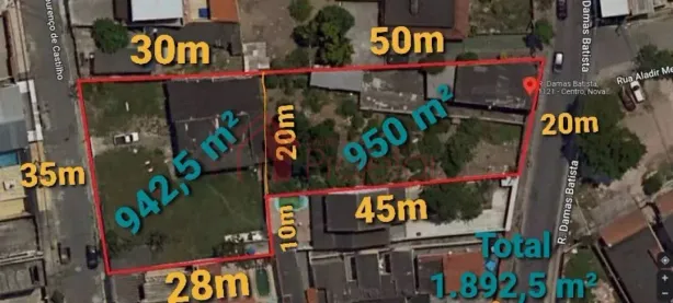 Lote/Terreno à venda, 1893m² no Jardim Tropical, Nova Iguaçu