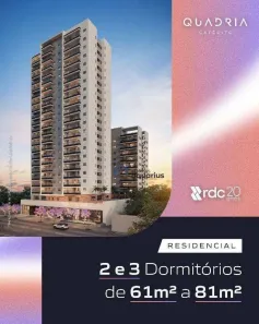 Apartamento com 2 Quartos à venda, 61m² no Jardim Satélite, São José dos Campos