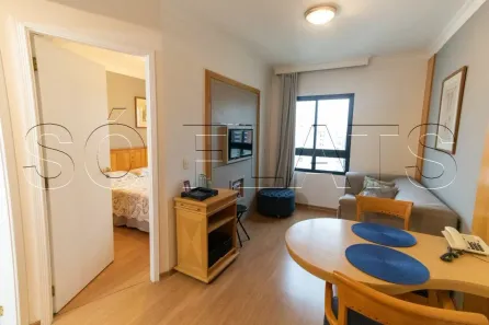 Flat com 1 Quarto para alugar, 28m² no Pinheiros, São Paulo