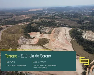 à venda, 1308m² no Estância do Sereno PTB, Betim