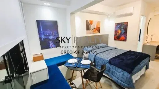 Apartamento com 1 Quarto à venda, 22m² no Santo Amaro, São Paulo