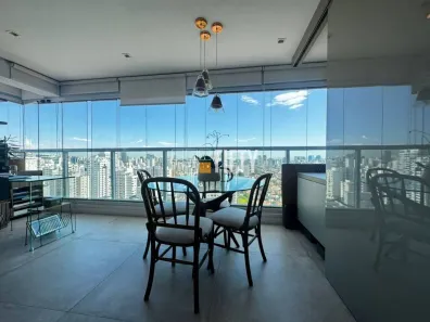 Apartamento com 1 Quarto para alugar, 44m² no Brooklin Paulista, São Paulo