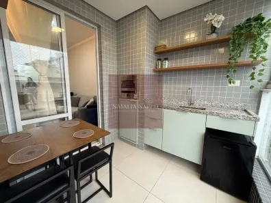 Apartamento com 2 Quartos para alugar, 64m² no Canto do Forte, Praia Grande