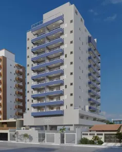 Apartamento com 2 Quartos à venda, 61m² no Guilhermina, Praia Grande