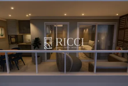 Apartamento com 2 Quartos à venda, 74m² no Ponta da Praia, Santos