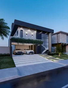 Casa de Condomínio com 4 Quartos à venda, 239m² no Jardins Barcelona, Senador Canedo