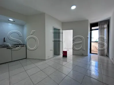 Apartamento com 1 Quarto para alugar, 42m² no Indianópolis, São Paulo