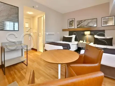 Flat com 1 Quarto à venda, 29m² no Cidade Monções, São Paulo