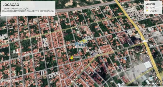Lote/Terreno para alugar, 1600m² no Planalto, Teresina