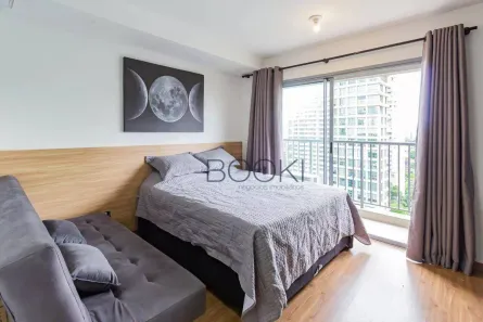 Apartamento com 1 Quarto para alugar, 24m² no Vila Cordeiro, São Paulo