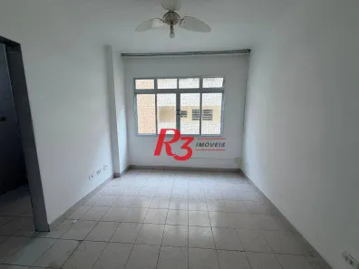 Apartamento com 1 Quarto para alugar, 44m² no Gonzaga, Santos