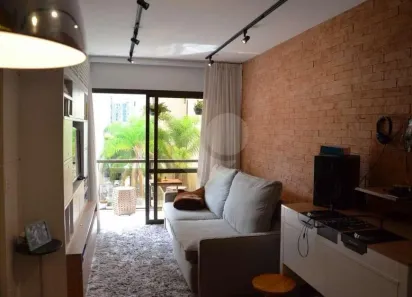 Apartamento com 1 Quarto para venda ou aluguel, 45m² no Itaim Bibi, São Paulo