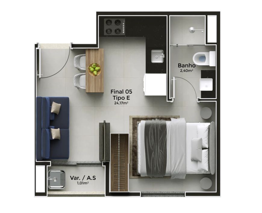 BRICK LEOPOLDINA - APARTAMENTOS no Vila Leopoldina, São Paulo