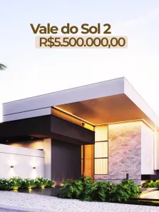 Casa de Condomínio com 3 Quartos à venda, 450m² no Vale do Sol, Botucatu