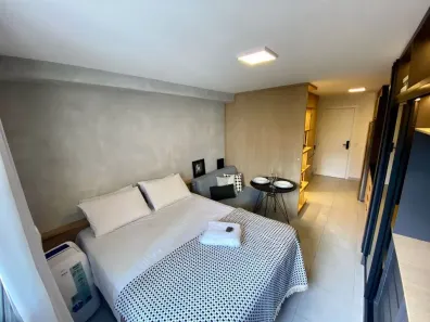 Apartamento com 1 Quarto para alugar, 25m² no Vila Clementino, São Paulo