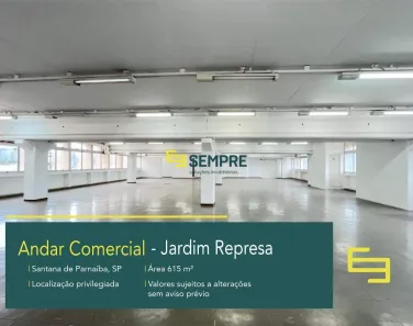 Imóvel Comercial para alugar, 615m² no Vila Poupança, Santana de Parnaíba