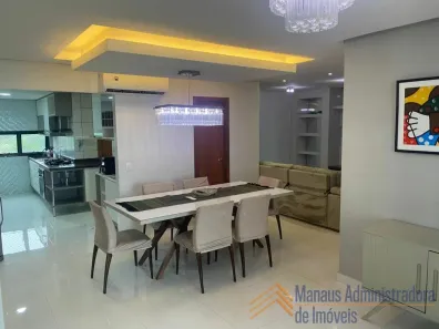 Apartamento com 3 Quartos para alugar, 125m² no Ponta Negra, Manaus