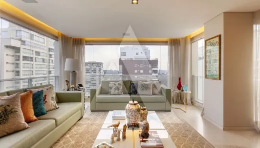 Apartamento com 4 Quartos para alugar, 370m² no Campo Belo, São Paulo