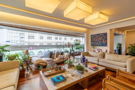Apartamento com 3 Quartos para alugar, 190m² no Vila Nova Conceição, São Paulo