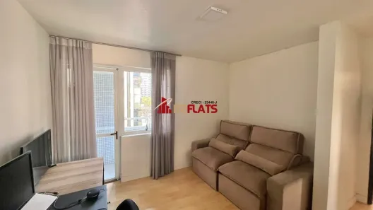 Flat com 1 Quarto para alugar, 40m² no Cerqueira César, São Paulo