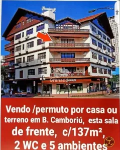 Sala Comercial à venda, 127m² no Centro, Blumenau