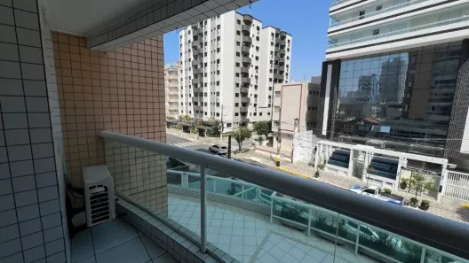 Apartamento com 3 Quartos para alugar, 90m² no Canto do Forte, Praia Grande
