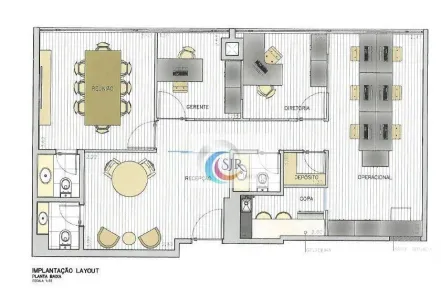 Sala Comercial para alugar, 83m² no Jardim das Acácias, São Paulo