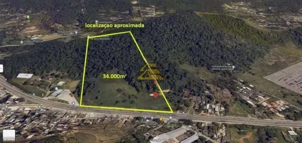 Lote/Terreno à venda, 33496m² no Guaratiba, Rio de Janeiro