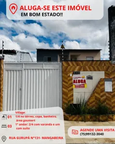Casa com 3 Quartos para alugar, 150m² no Mangabeira, Feira de Santana