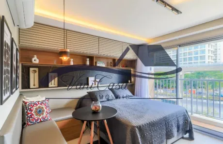 Apartamento com 1 Quarto para venda ou aluguel, 26m² no Vila Cordeiro, São Paulo
