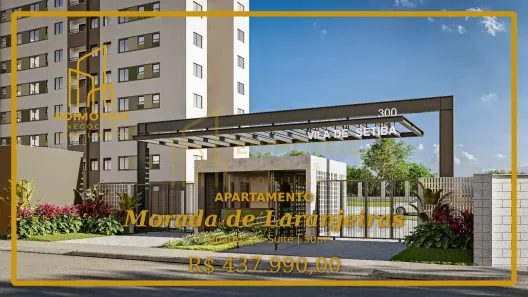 Apartamento com 2 Quartos à venda, 50m² no Morada de Laranjeiras, Serra
